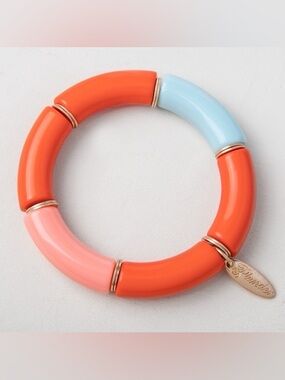 Plunder New GiGi Enamel Multicolor Stretch Bracelet
